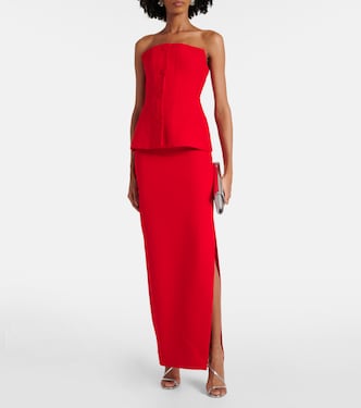 Crêpe gown | Roland Mouret