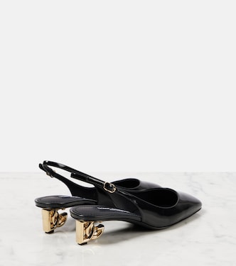 Escarpins Jackie DG 40 en cuir verni | Dolce&Gabbana