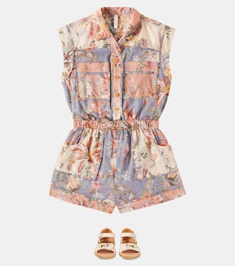 Playsuit Tallow aus Baumwolle | Zimmermann Kids