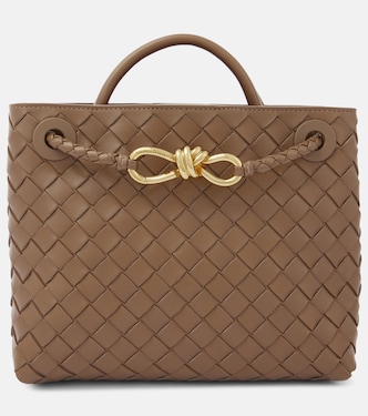Tote Andiamo Small de piel Intrecciato | Bottega Veneta