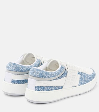 Baskets G Move en cuir et jean | Givenchy