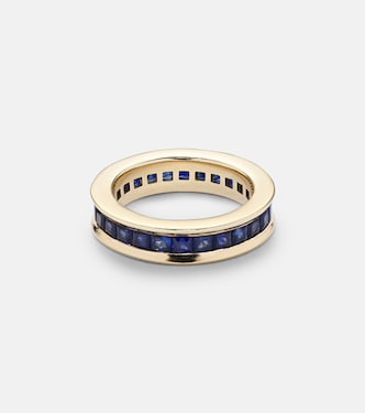 Bague Ivy Eternity en or 18 ct et saphirs | Octavia Elizabeth