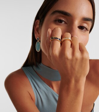 Bague Ivy Eternity en or 18 ct et saphirs | Octavia Elizabeth