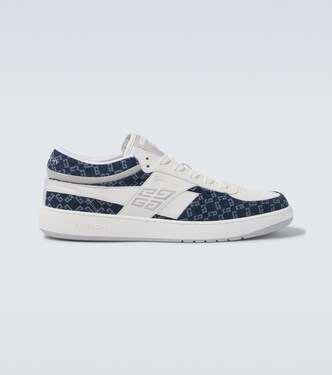 G-Move Monogram denim-trimmed sneakers | Givenchy