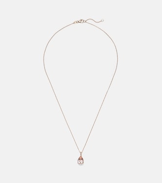 Blush 18ct rose gold pendant necklace with morganite and diamonds | Bucherer Fine Jewellery