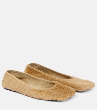 Ballerines en cuir façon poulain | The Row
