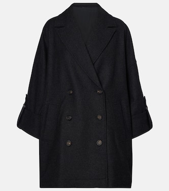 Oversized wool jacket | Brunello Cucinelli