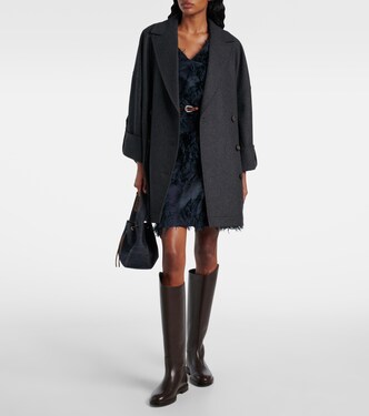 Oversized wool jacket | Brunello Cucinelli