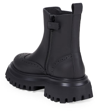 Beatles leather Chelsea boots | Dolce&Gabbana Kids