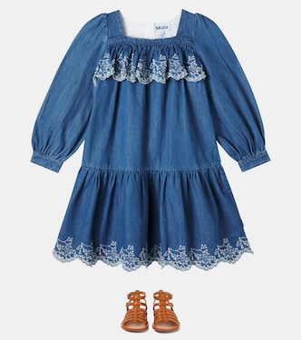 Besticktes Kleid Camitty aus Baumwolle | Molo