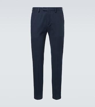Pantaloni slim in twill di cotone | Thom Sweeney