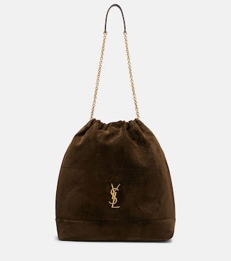 Jamie Cassandre Large suede shoulder bag | Saint Laurent