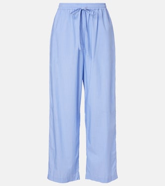 Pantalon ample Orien rayé en coton | The Row