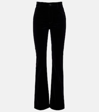 Joan cotton velvet straight pants | Nili Lotan