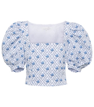 Top Tessa en coton | Caroline Constas