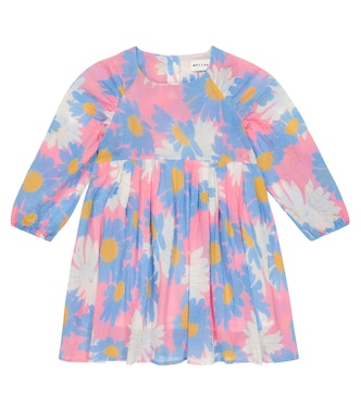 Penny floral ruched cotton dress | Morley