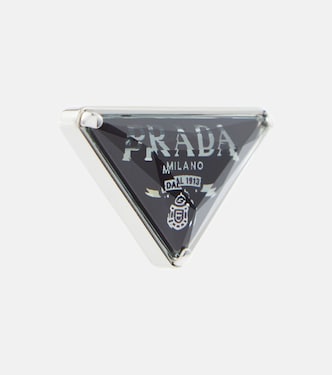 Clip d’oreille unique Stone Jewels en argent sterling | Prada