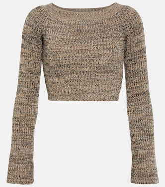 Jersey en mezcla de cachemir cropped | Chloé