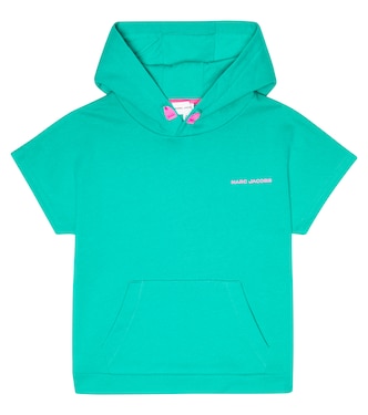 Logo cotton hoodie | Marc Jacobs Kids