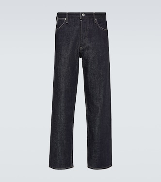 Jeans rectos de tiro alto | Jil Sander