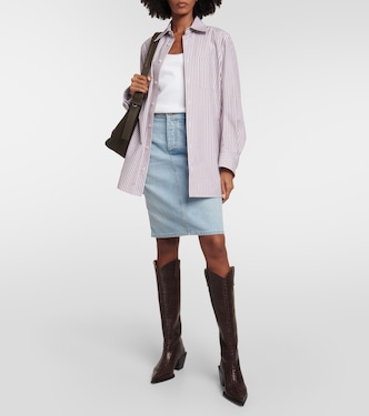Botas altas Sole Telar de piel | Souliers Martinez