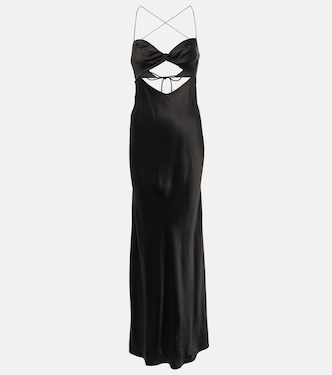 Cutout silk gown | The Sei