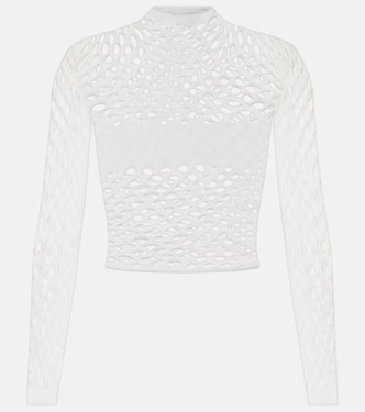Crop top de malla | Jean Paul Gaultier