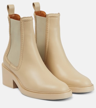 Mallo leather Chelsea boots | Chloé