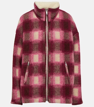 Giovany checked wool-blend jacket | Marant Etoile