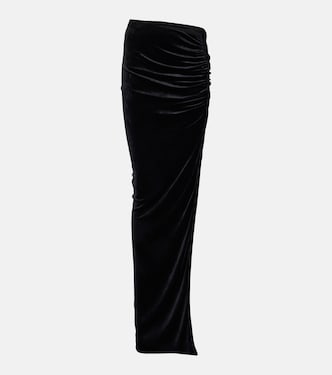 تنورة طويلة من الجيرسيه Lilies Svita | Rick Owens