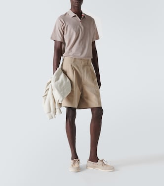 Chaussures bateau Foil en daim | John Lobb