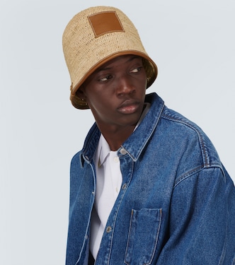 Sombrero de pescador Le Bob Soli de rafia | Jacquemus