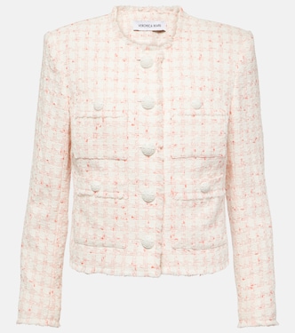 Olbia cotton-blend tweed jacket | Veronica Beard