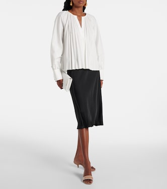 Mules Helamu en cuir verni | Manolo Blahnik