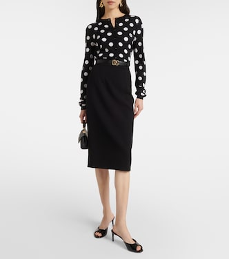 Pantoletten aus Lackleder | Dolce&Gabbana