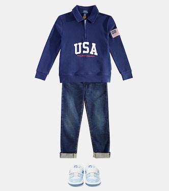 Sudadera de jersey de algodón estampada | Polo Ralph Lauren Kids