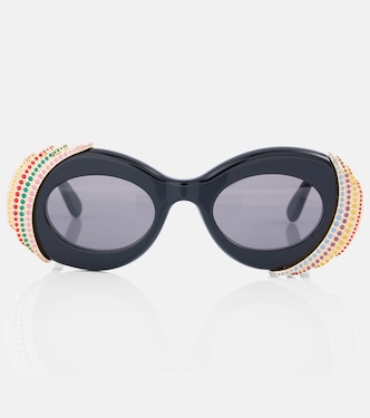 Gafas de sol redondas Paula's Ibiza adornadas | Loewe