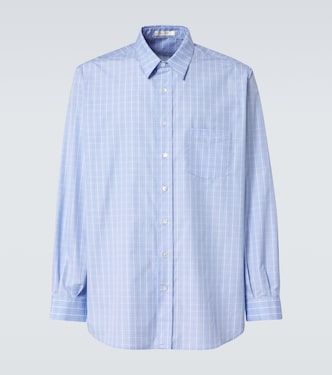 Cardiff checked cotton shirt | The Row