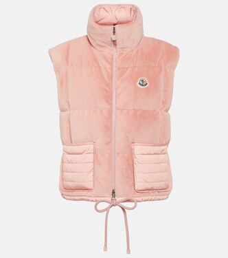 Daunenweste Arques aus Faux Shearling | Moncler
