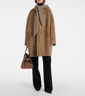 Parnasse shearling-lined suede coat | The Row