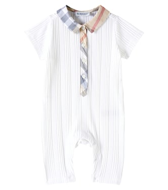Baby - Pagliaccetto in misto cotone | Burberry Kids