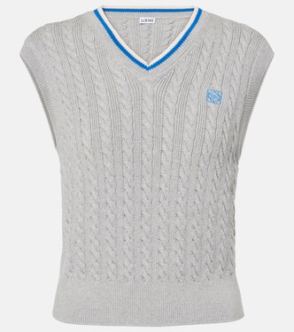 Pullunder aus Baumwolle | Loewe