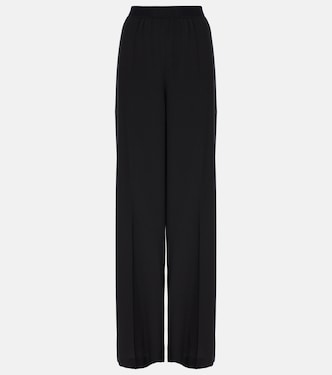 Hulin mid-rise silk wide-leg pants | Joseph