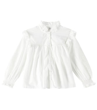 Bluse aus Baumwolle | Chloé Kids
