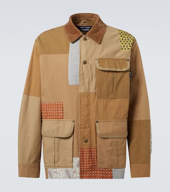 Jacke Patchwork aus einem Baumwollgemisch | Comme des Garçons Homme