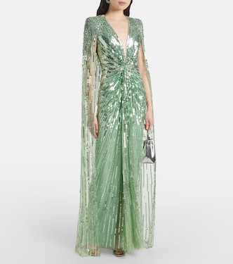 Gold Rush sequined gown | Jenny Packham
