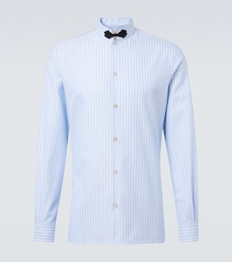 Camicia in cotone a righe | Valentino