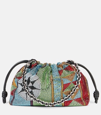 Paula's Ibiza Flamenco Medium clutch | Loewe