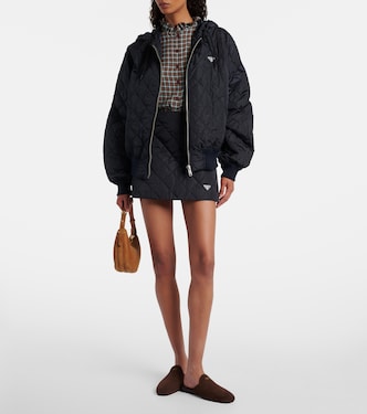 Re-Nylon quilted miniskirt | Prada