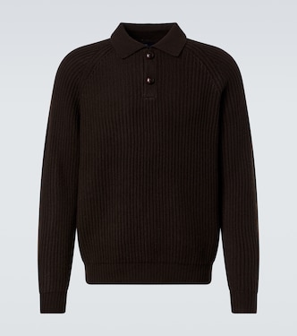 Mr Darius cashmere polo sweater | Arch4